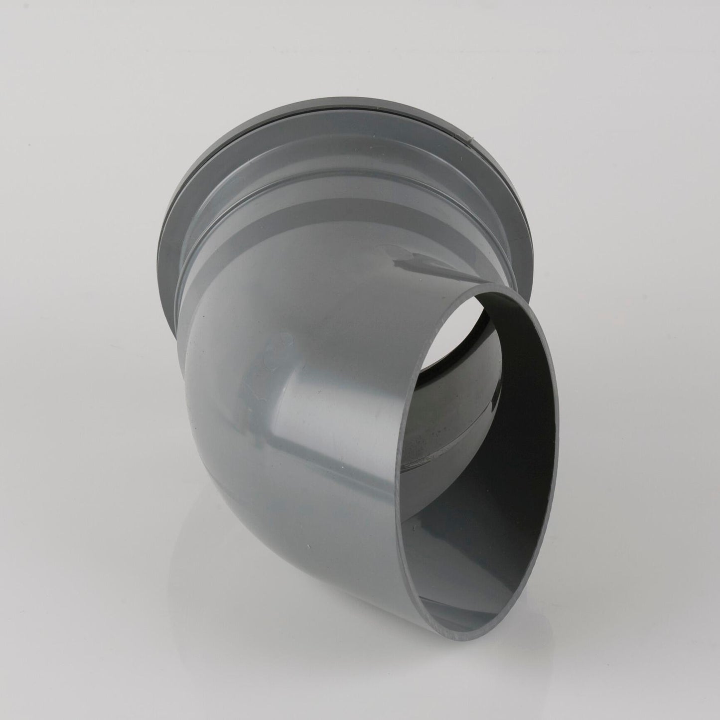 Brett Martin Downpipe Shoe for Industrial Downpipe Grey 110mm - Plastic Drainage-0