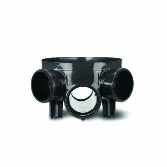 320mm Chamber Base With 3- Inlets (c/w 2 Banking Plugs)-1