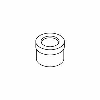 40mm x 21.5mm Reducer Sketch - Plastic Drainage-1
