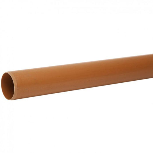 110mm Plain Ended Pipe 6 mtr-0