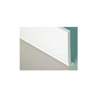 200mm x 5M Ogee Fascia White - 18mm - Plastic Drainage-0