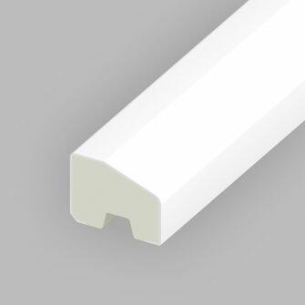 20mm x 15mm Bead in White x 5m-0