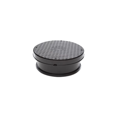 320mm Dia Polypropylene Cover And Frame (Pedestrian) - Plastic Drainage-0