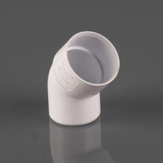 32mm MUPVC 135DEG Solvent Weld Spigot Bend - Plastic Drainage-0