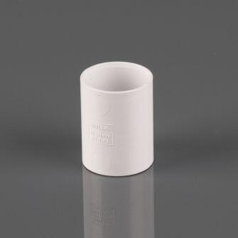 32mm MUPVC Solvent Weld Straight Connector - Plastic Drainage-0