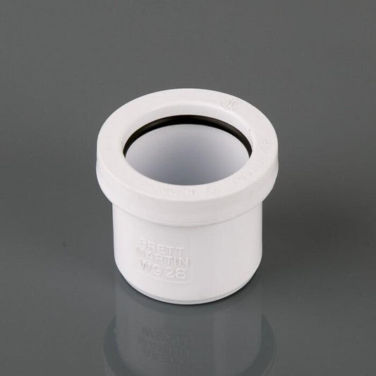 40mm x 32mm Socket Reducer - Plastic Drainage-0