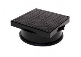 450mm x 450mm Polypropylene Cover And Frame (Sealed) - Plastic Drainage-0