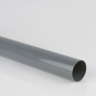 4mtr Industrial Plain Ended Downpipe 160mm - Plastic Drainage-0