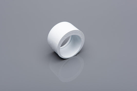 50mm X 40mm Solvent Weld Socket Reducer - Plastic Drainage-0