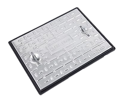 600 x 450 10 Tonne Gpw Steel Cover/Poly Frame - Plastic Drainage-0