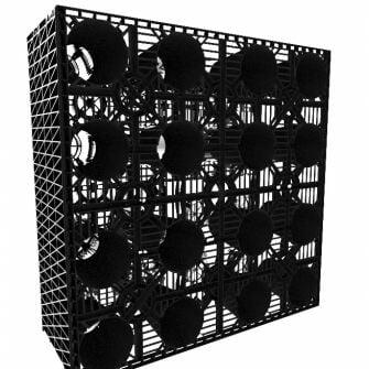 Aqua Storm Heavy Duty Soakaway Crate 65T 1000mm x 1000mm x 400mm (0.4m3)-0