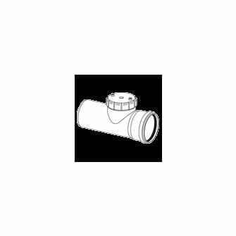 Single Socket Access Pipe 250mm-0
