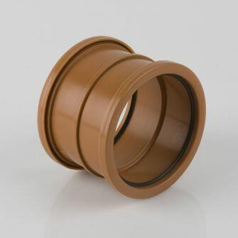 Double Socket PVC Coupler 250mm-0