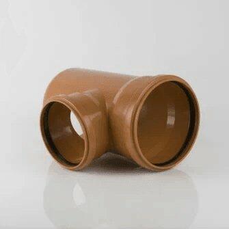 160mm 87.5DEG Double Socket Branch 200mm-0