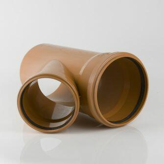 160mm 45DEG Double Socket Branch 315mm-0
