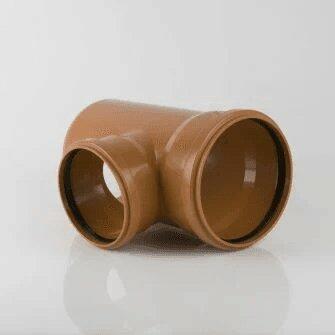 110mm 87.5DEG Double Socket Branch 250mm-0