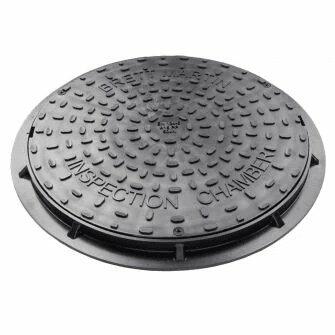 450mm Dia PP Screw Down Cover & Frame Driveway 50kn-0