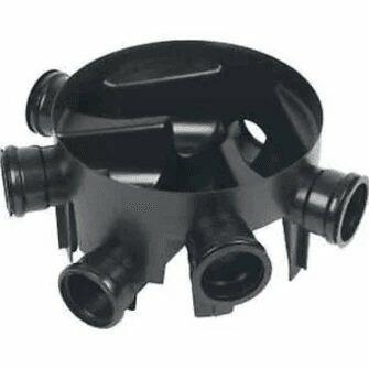 450mm Chamber Base X 220mm Deep 4 X 110mm Inlets (c/w 3 Blanking Plugs)-0