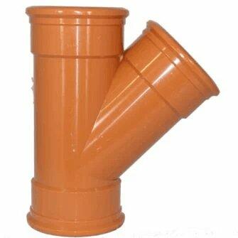 BULK DEAL 110mm Equal Y Junction 45DEG Triple Socket (Pack of 10)-0