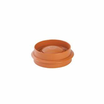 110mm Universal Socket Plug / Cap For 110mm uPVC Underground Drainage-0