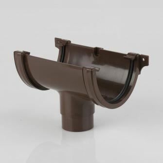 Running Outlet For Xl Gutter 114mm x 71.5mm-0