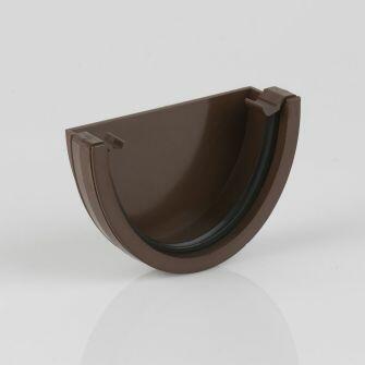 External Stop End For Xl Gutter 114mm x 71.5mm-0