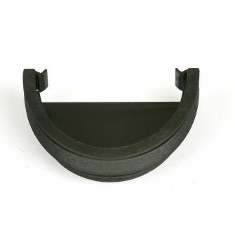 Cascade External Stop End For Deepflow Gutter 115mm-0