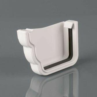 Ogee Guttering 106mm LH External Stop End Prostyle-0