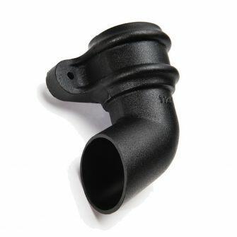Cascade Handed Shoe With Lugs Left Hand For Round Downpipe 68mm-0