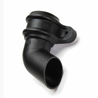 Cascade Handed Shoe With Lugs Right Hand For Round Downpipe 68mm-0