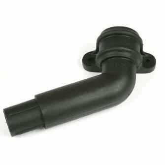 Cascade 112.5DEG Left Hand Spigot Bend With Lugs For Round Downpipe 68mm-0