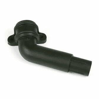 Cascade 112.5DEG Right Hand Spigot Bend With Lugs For Round Downpipe 68mm-0