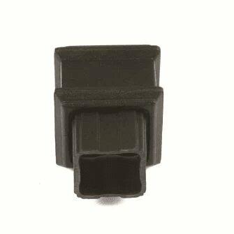 Cascade Plain Coupler For Square Downpipe 65mm-0