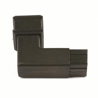 Cascade 92.5DEG Spigot Bend For Square Downpipe 65mm-0