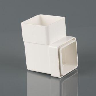 90DEG Bend For Square Downpipe 65mm-0