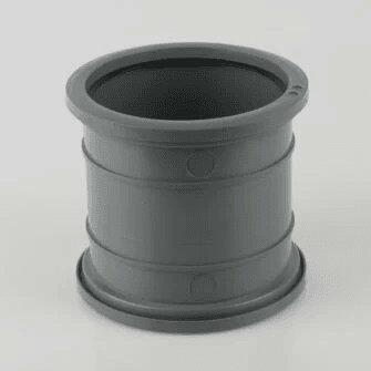 160mm Double Socket Pipe Connector PVC-0