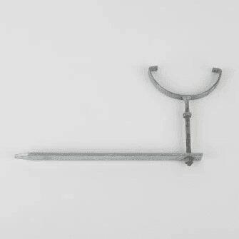 Cascade Rise and Fall Bracket Coated for Roundstyle Gutter Black 112mm-0