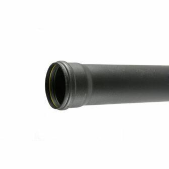 Cascade Cast Iron Effect 2.5mtr Push Fit Soil Pipe 110mm-0