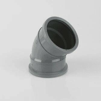 110mm Push Fit 135DEG Double Socket Bend-0