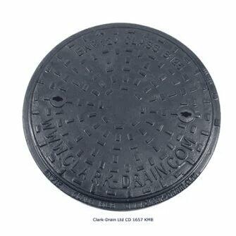 Clark Drain CLKS1657 Kmb 450mm Dia Ductile Iron Cover B125-0