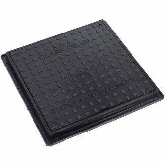 Square Plastic Cover And Frame To Suit 320mm Chamber 3.5Tonne (Driveway)-0
