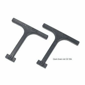 Clark Drain Clks556 Light Duty Lifting Keys (Pair)-0
