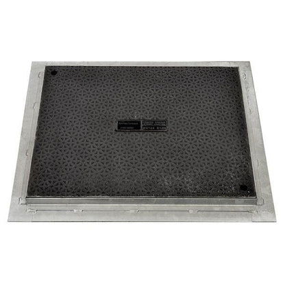 B125 Composite Cover & Galvanised Frame Duct Access Cover - 300mm x 300mm-0