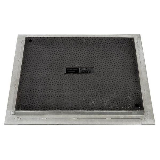 B125 Composite Cover & Galvanised Frame Duct Access Cover - 450mm x 450mm-0