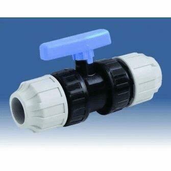 25mm MDPE PIPE STOP TAP VALVE-0
