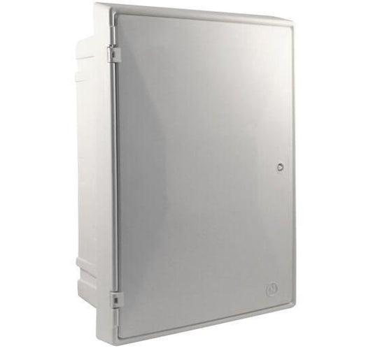 Electric Meter Box Recessed GRP Domestic - Plastic Drainage-0