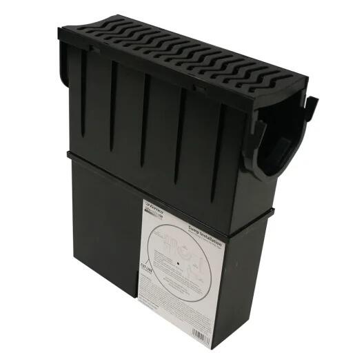 Flexseal Storm Drain Sump Unit Hdpe Black Lid - Plastic Drainage-0