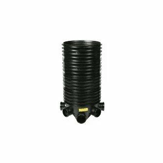160mm Chamber Base With 2 X 110mm 45DEG Inlets & 2 X 160mm 90DEGInlets-0