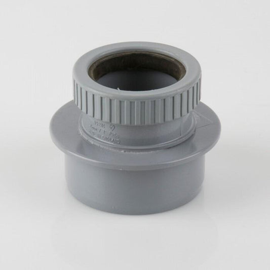 Reducer To 50mm Waste For 82mm Ring Seal Soil Pipe - Plastic Drainage-0