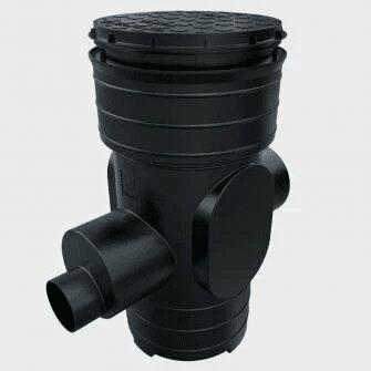 Silt Guard 500mm Silt Trap for 160mm uPVC Pipe-0